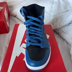 Retro high royal blue